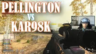PELLINGTON SNIPING in WARZONE but the KAR98K is KING!