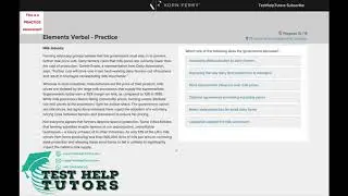 TalentQ Korn Ferry Elements Verbal Question 10 
