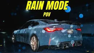 RAINY NIGHT DRIVE - BMW M4 COMPETITION POV