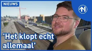 Hoofdstation Groningen in populaire treingame: 'Mooi, maar wel met een bouwput'
