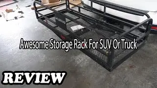WILDROAD hitch cargo carrier basket Review - Awesome Storage Rack For SUV Or Truck