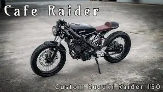 CAFE RACER || CUSTOM SUZUKI R150 || LGRH