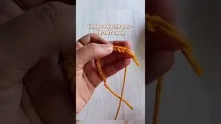 Learn the FRONT AND BACK LOOPS OF A CHAIN! (AND THE SPECIAL THIRD LOOP!!)