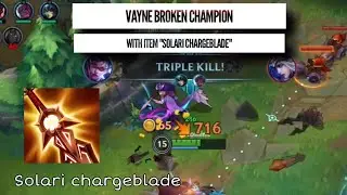 Vayne pakai item 