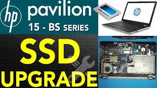 HP Pavilion 15 серии BS 📢 Обновление SSD M.2