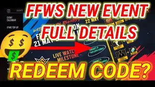FFWS New Event Full Details🤫||FreeFire World Series Rewards||Garena FreeFire🔥|| #freefire #ff #ffmax