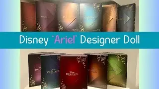 Disney 'Ariel' Designer Doll #disneydolls #disney #ariel #littlemermaid2023 #disneycollection #dolls