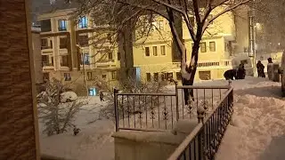 İstanbul 4K Snowfall 2022