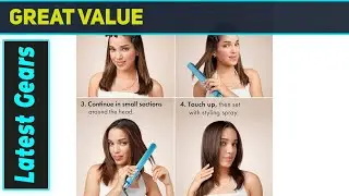 Nano Titanium Ionic Hair Straightener Best Professional Flat Iron for Smooth Results