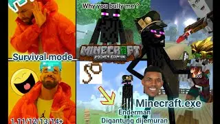 ENDERMAN JADI BODYGUARD? ADDON TERBAIK 2019/2020 untuk MCPE 1.11/12/13/14+