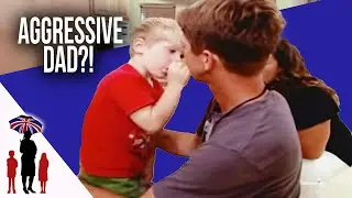 Агрессивный папа учится спокойно воспитывать четырёхлетнего ребёнка | Supernanny