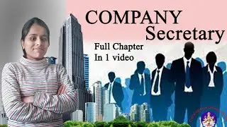 L-3 Company Secretary in Company law. Company Secretary in Hindi and easy way