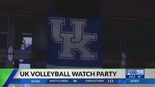 UK volleyball fans gather for Final Four match