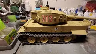 1/35 Scale Zvezda 3543 Tiger I DAK Build Video