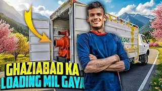 Aaj Ghaziabad Ke Liye Loading Mil Gaya || Kya Load Hua Gadi Mein #vlog - Rohit Vlogs