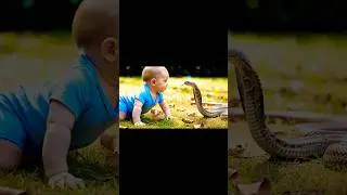&ldquo;Cobra Inches Closer to Baby&hellip; You Won&rsquo;t Believe This! 🐍😱🍼#shorts#shortvideo #shortvideo#&ldquo;