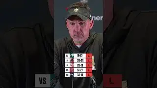 Dennis Allen calls Saints season 
