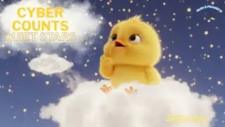 Bedtime Story for Kids ✨ | Cyber Counts Quiet Stars &ndash; Mindful Breathing Sleep Story | Phoeniz & Modo