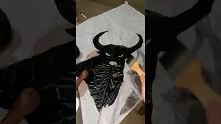 Gambar banteng di layangan