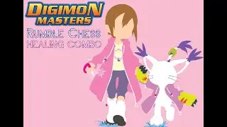 Digimon Master Rumble Chess Combo Healing Overpower!