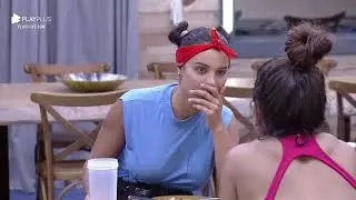 Aline e Marina comentam sobre a participa&ccedil;&atilde;o de Valentina no Hora do Faro | A Fazenda 13