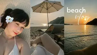 a relaxing beach trip & sunset getaway