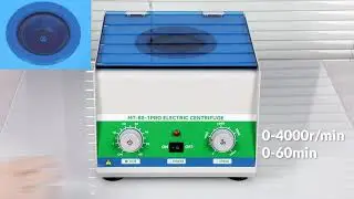 Electric lab bench top centrifuge 