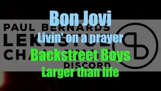 PBs Lekestue - Musikkchallenge #8 (Bon Jovi) & #9 (Backstreet Boys)