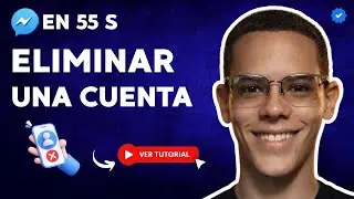 C&oacute;mo ELIMINAR una CUENTA de MESSENGER en 55 S