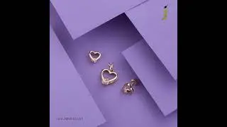 Rose gold Pendant Sets by Jewelegance