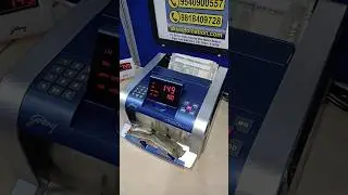 Godrej Crusader Lite Tutorial: How to Count Money Like a Pro ✨ #treding #godrejcashcountingmachine