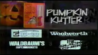 Pumpkin Kutter Commercial & Friday the 13th Credits (1990)