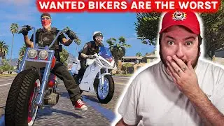 WE CHASED THE MOST WANTED BIKER IN THE STATE IN GTA RP