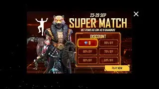 Super Match Event Free Fire | Free Fire New Event Super Match | All In Control Emote Event Free Fire