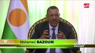Entretien exclusif avec le président  du Niger  Mohamed Bazoum-BF1TV