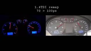 Polo 1.4TDI BNM remap 70 @ 100hp
