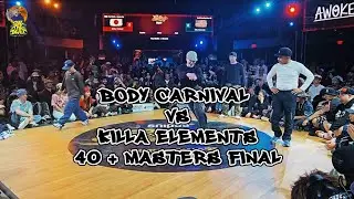 KILLA ELEMENTS VS BODY CARNIVAL &mdash; фристайл-сеанс 2025-40 + мастерс &mdash; финальная битва