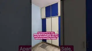 Apartment Flat for Sale,800Sft, 2nd floor, 2BHK, Full Interiors, Medipally KLM Back Side,8247580577.