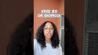 FREE $5 ON @allaboutshopkick  WHEN YOU SCAN 5 ITEMS 🎉🫶🏽
