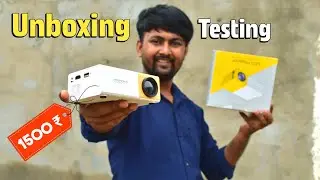 Mini Projector In Your Budget Under 2000 😍 | इतना सस्ता प्रोजेक्टर कहीं नही देखा होगा