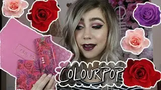 COLOURPOP X KARRUECHE FEM ROSA COLLECTION REVIEW DEMO AND SWATCHES | FAITH ROBERTSON