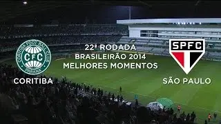 Melhores Momentos - Coritiba 3 x 1 São Paulo - Brasileirão 2014 - 17/09/2014