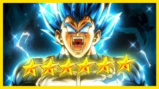 6* SSBE VEGETA SHOWCASE! LF Evolution Vegeta on God Ki | DB Legends PVP
