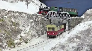 Die Braunlage - Andreasberger Eisenbahn |  0m Modellbahnanlage | Trailer