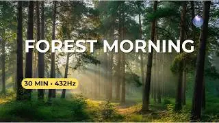Forest Awakening 432Hz 🌅 Morning Birds & Energy &bull; 30 Min Nature Meditation