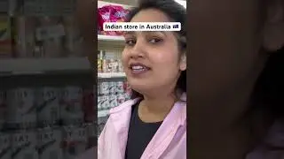 Indian store in Australia 🇦🇺 | Indians in Australia #youtube #melbourne #youtubeshorts