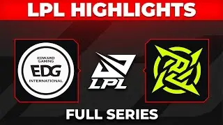 EDG vs NIP Highlights ALL GAMES | LPL 2026 Split 1 | EDward Gaming vs Ninjas in Pyjamas by Onivia