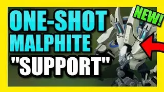 *NEW*  MALPHITE SUPPORT IS ACTUALLY OP (no, seriously)! | Season 9 Full AP Malphite Support