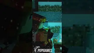 JOUR 10 - 23 POPIGAMES - CALENDRIER DE L'AVENT sur Minecraft (Animation) 🎄🎁 #Shorts