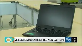 First-generation college students gifted new laptops through Louisville program